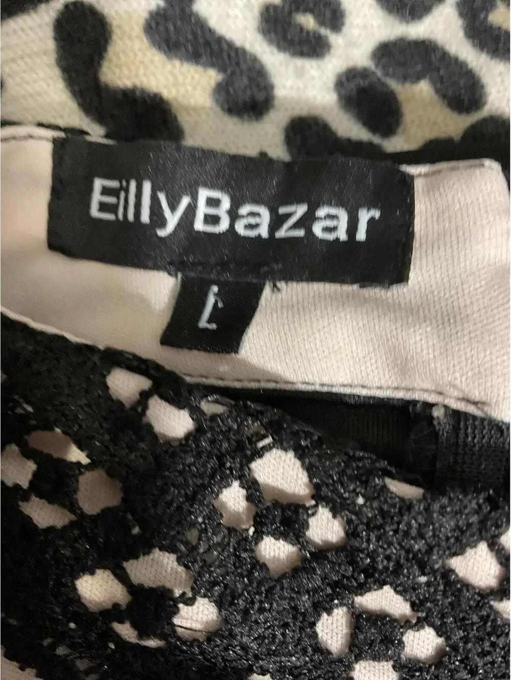 Elly Bazaar Black Lace Midi Dress with Sleeveless Design Large - Picture 11 of 11